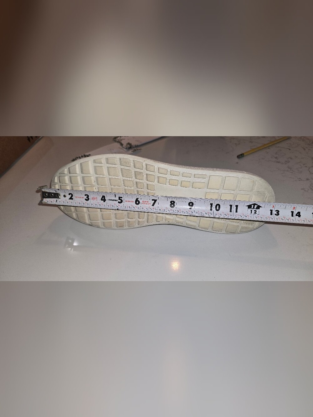 Men's Black Slip-On Loafers with White Sole Size 13 - Picture 7 of 7